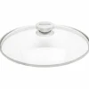Glaslock Stålknopp 24 cm
