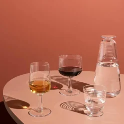 Glas på fot 25 cm.