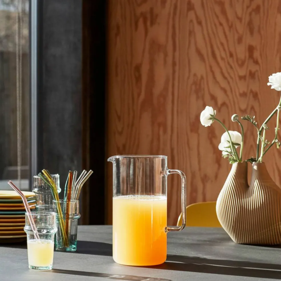 Glass Jug glaskanna 1 liter, klar