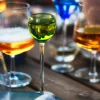 Glas Snapsglas på Fot 6 st