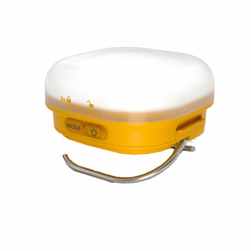 Glow campinglampa, gul