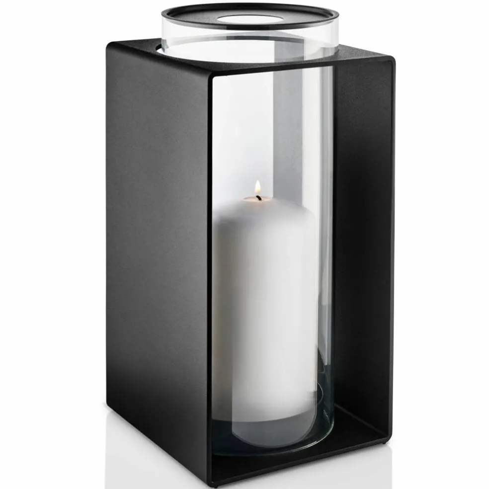 Glow lykta 30 cm, svart