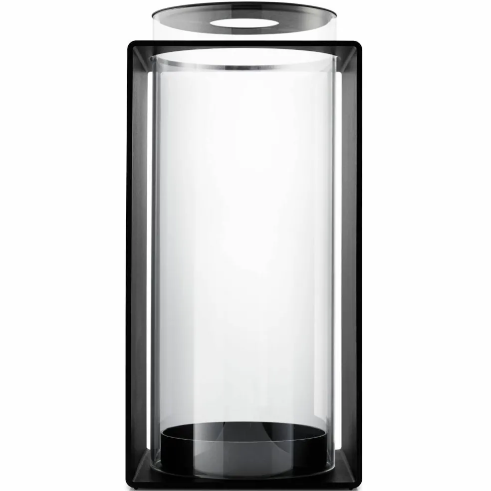 Glow lykta 30 cm, svart