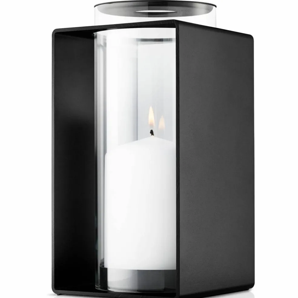 Glow lykta 23,5 cm, svart