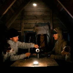 Glow Recharge campinglampa, blå