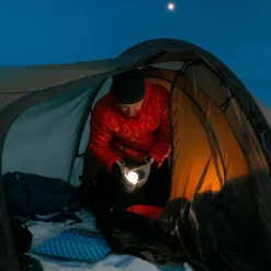 Glow Recharge campinglampa, gul