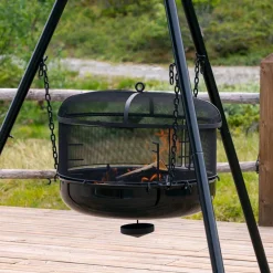 Gnistskyddslock till Bålpanna 60