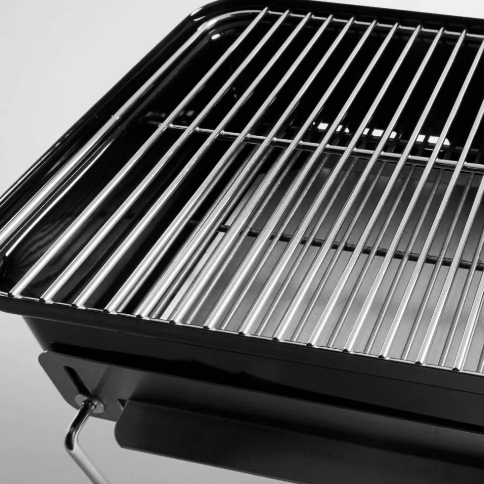 Go-Anywhere Bärbar Brikett-/Kolgrill