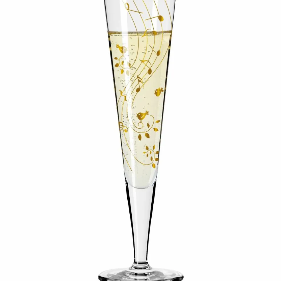 Goldnacht champagneglas, NO:2