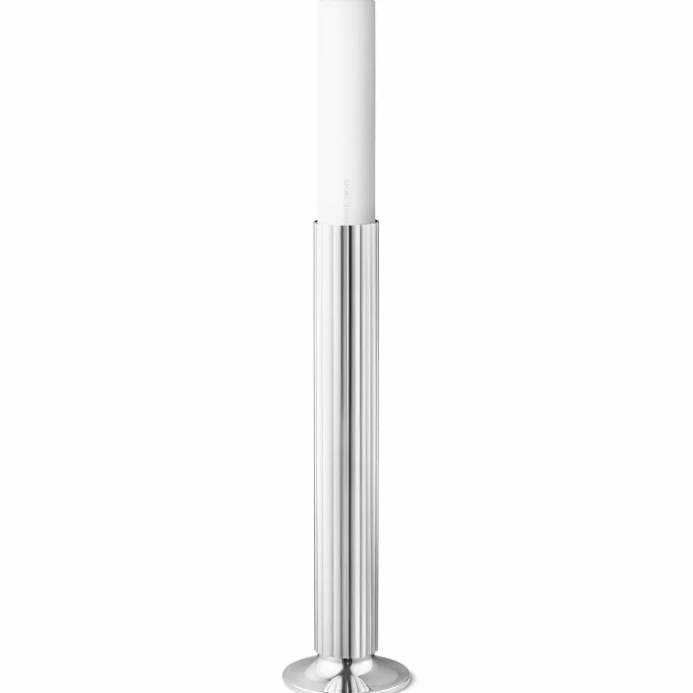 Golvljusstake, rostfritt stål 50cm