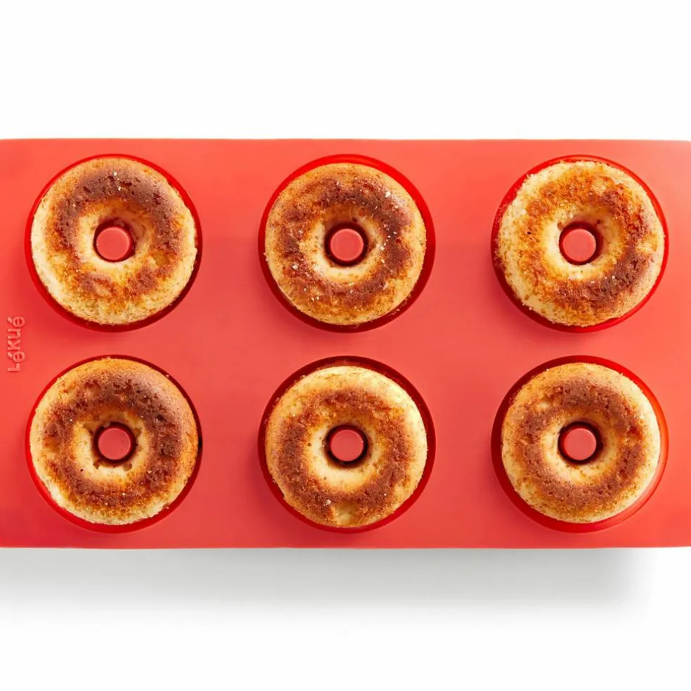 Gourmet Donutform 6 st. Svart