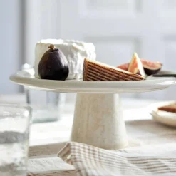 Granada serveringsfat, cream