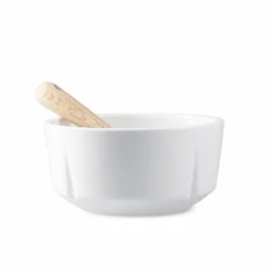 Grand Cru snackskål med sked 10,5 cm, vit