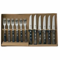 Grillbestick med handtag polywood 12 delar