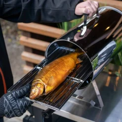 Grillhandske, svart