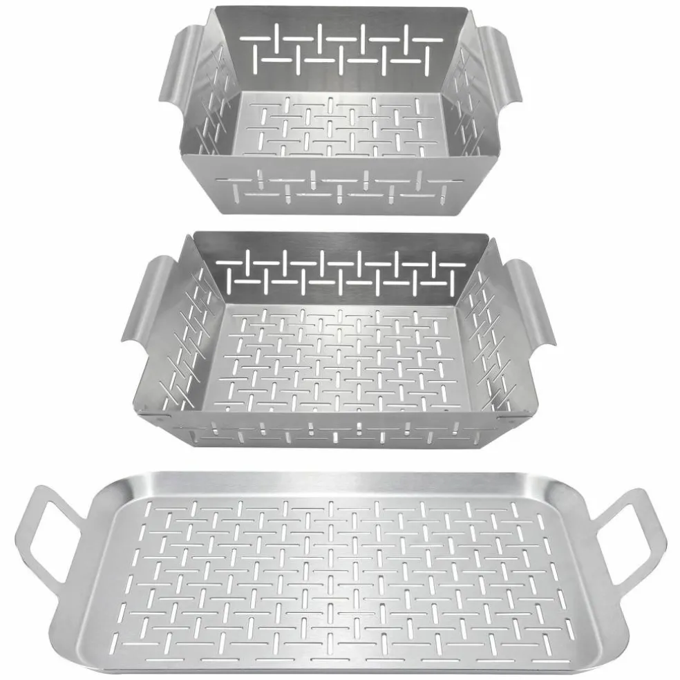 Grillkorgar, 3-pack