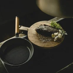 Grillpanna 26 cm gjutjärn