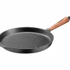 Grillpanna 28 cm Valnötshandtag