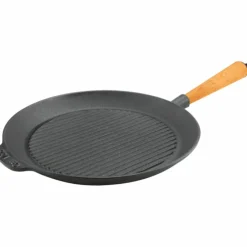 Grillpanna i gjutjärn 28 cm, bok