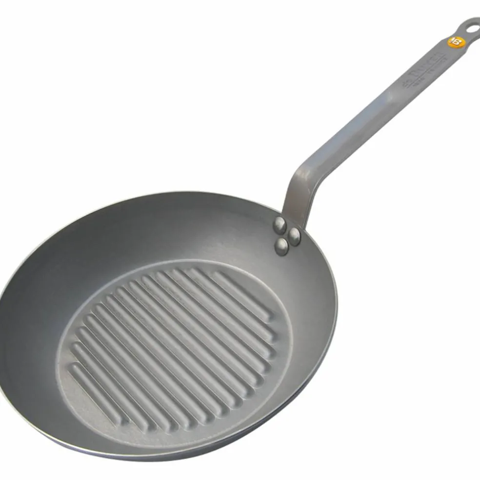 Grillpanna Kolstål Lyonnaise Mineral B Dia 32 cm
