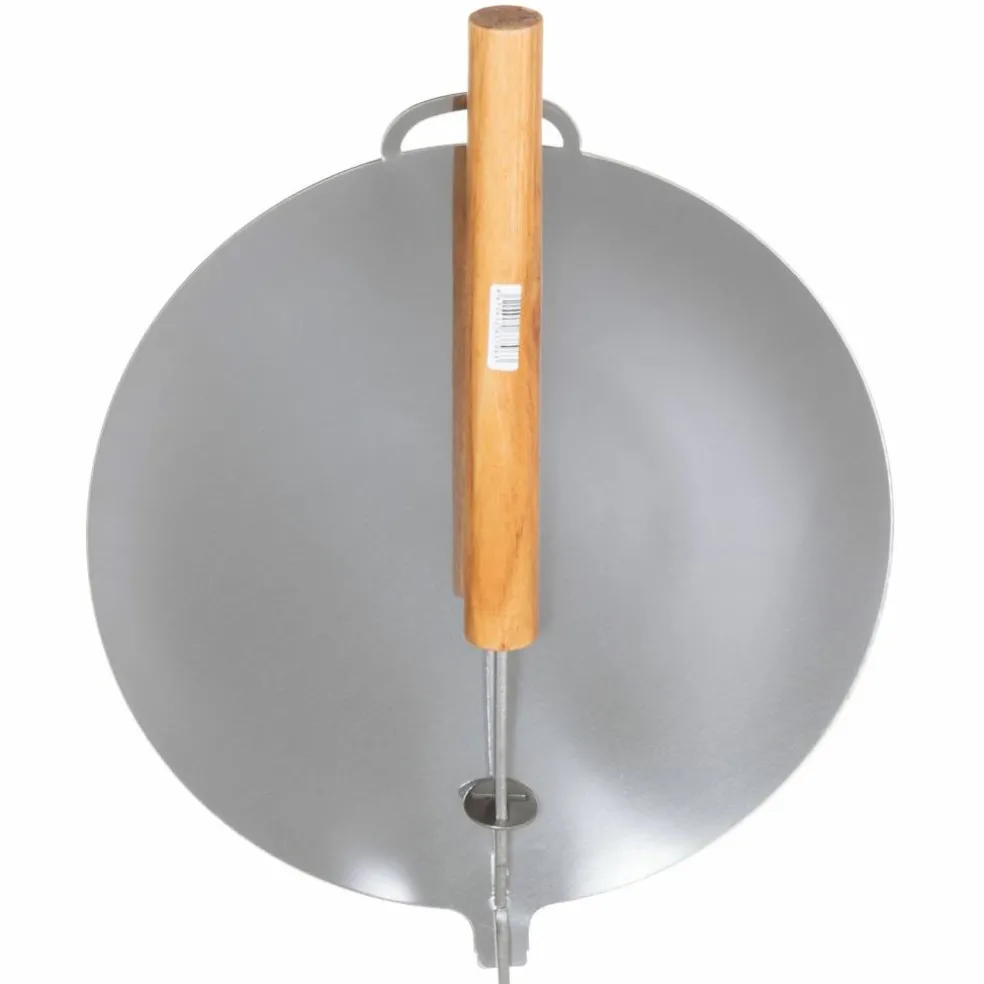 Grillpanna med fällbart handtag