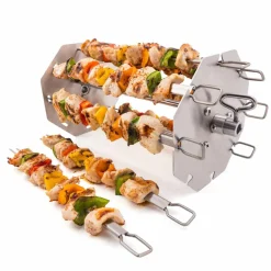 Grillspetthållare till rotisserie