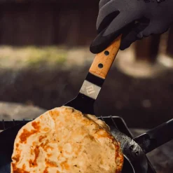 Grillstekspade 24 cm, rostfritt stål/bok