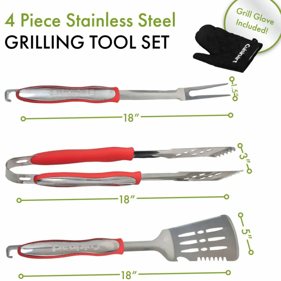 Grillverktyg + Grillhandske