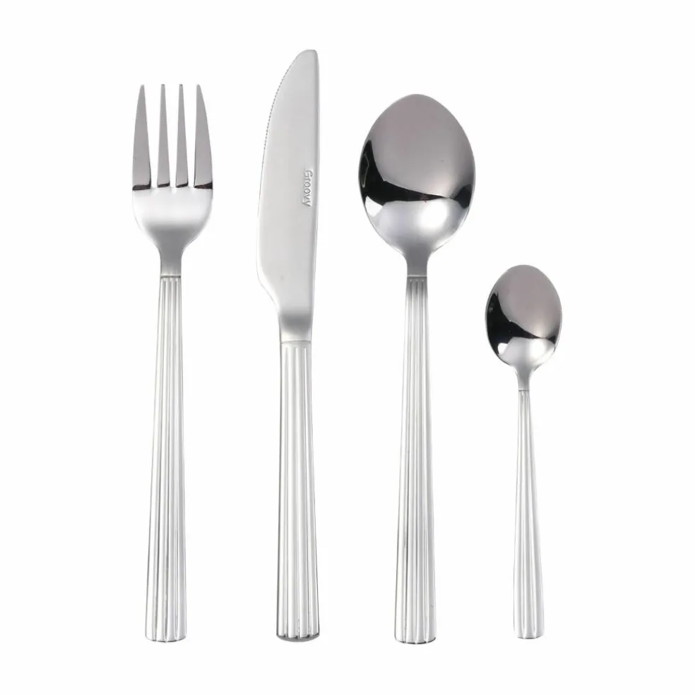 Groovy bestickset 48 delar, rostfritt stål