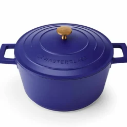 Gryta låg 4 liter, blå