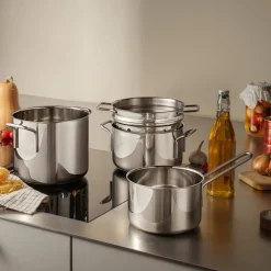 Gryta 9 liter, rostfritt stål