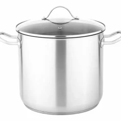 Gryta med glaslock, 10 liter