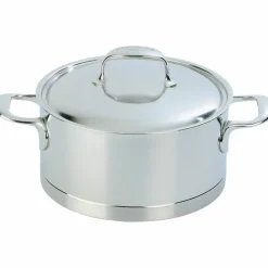 Gryta med lock 22 cm 4L