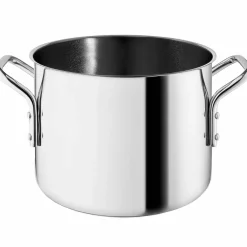 Gryta med Slip-Let®-beläggning 4,8 liter, rostfritt stål