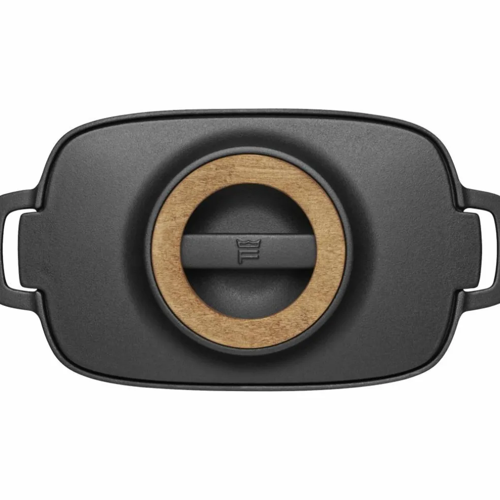 Gryta oval 5 L gjutjärn