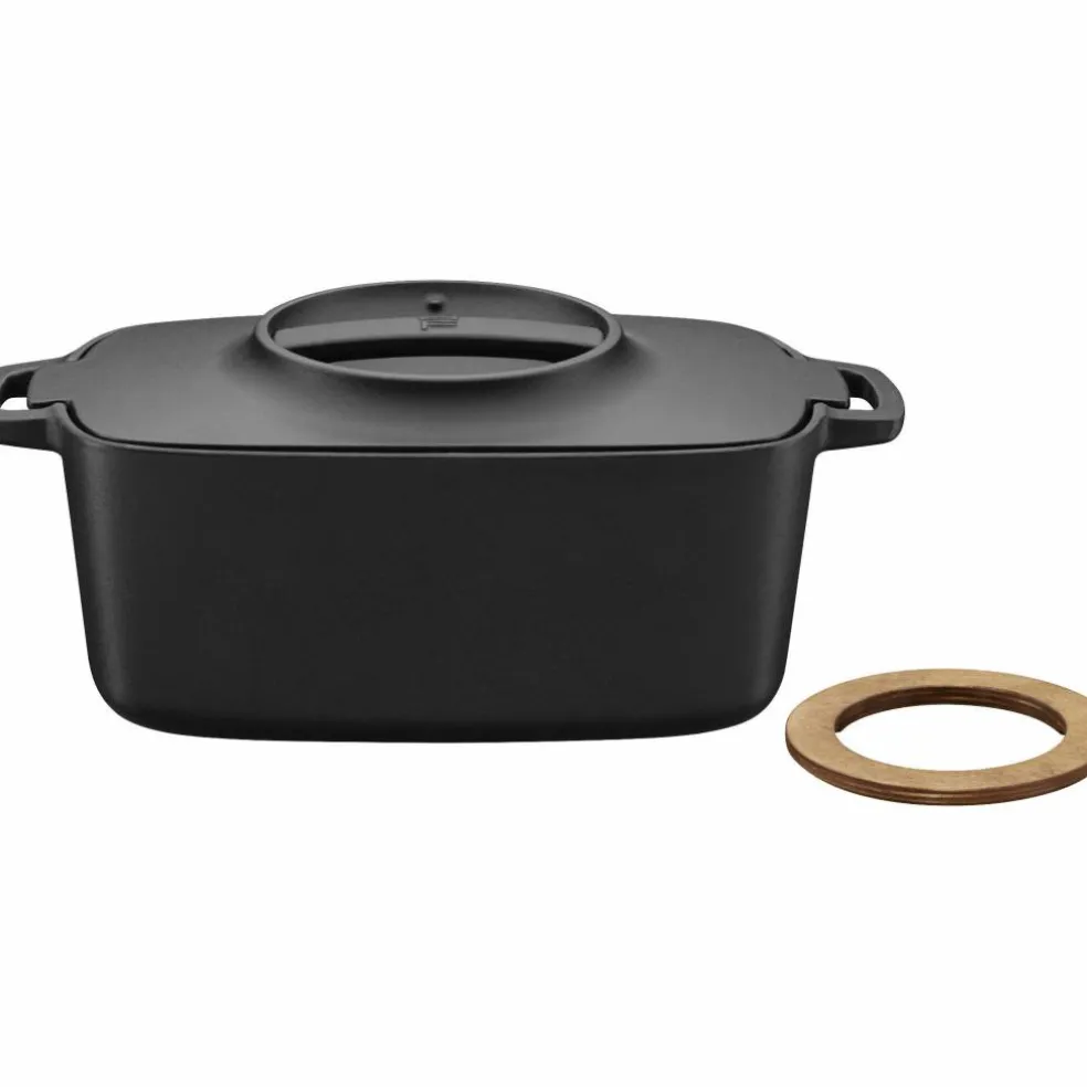 Gryta oval 5 L gjutjärn