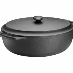 Gryta oval 6 liter Med Järnlock