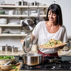 Grytset 3 delar, rostfritt stål