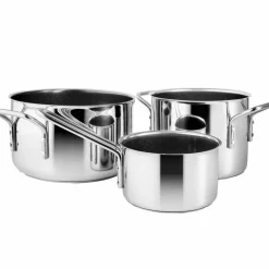 Grytset keramisk Slip-Let® 3 delar, rostfritt stål