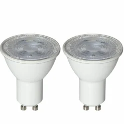GU10 LED spotljuskälla 2 st, klar
