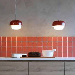 Haipot pendellampa D23, krom