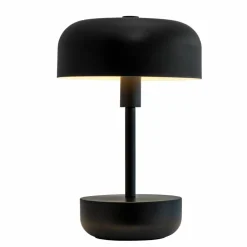 Haipot portabel LED-bordslampa, mörkröd