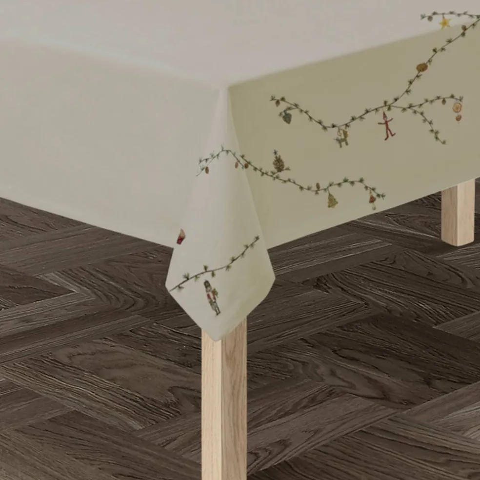 Hammershøi Christmas duk 150 × 370 cm, sand