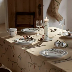 Hammershøi Christmas duk 150 × 370 cm, sand