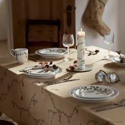Hammershøi Christmas duk 150 × 370 cm, sand