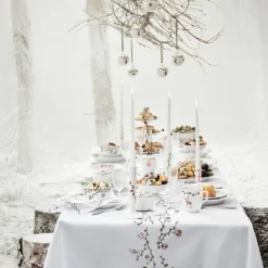 Hammershøi Christmas duk 150 × 320 cm, vit