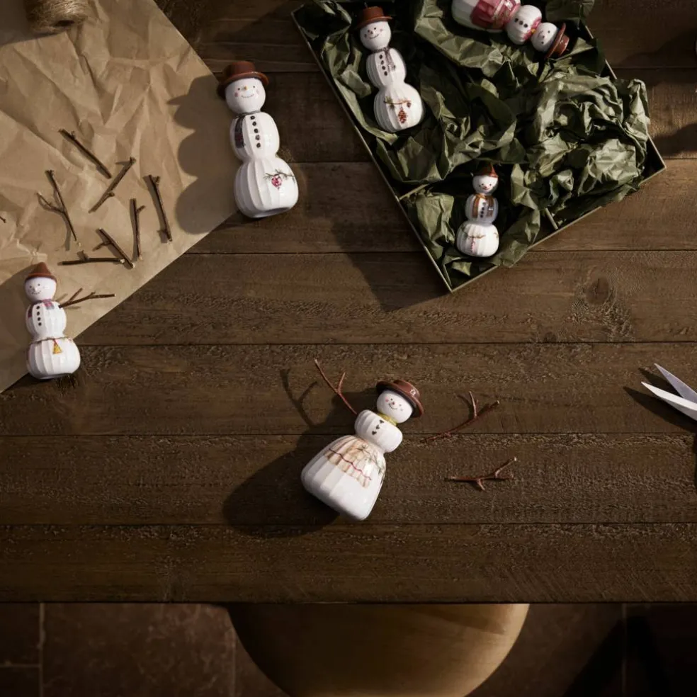 Hammershøi Christmas julhänge snögubbe 9,5 cm
