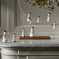 Hammershøi Christmas julhänge snögumma 9 cm