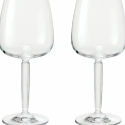 Hammershøi rödvinsglas, Ø 9,5 cm, 2 st, grön