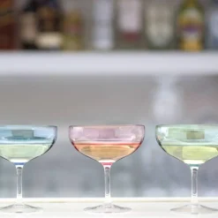 Happy cocktailglas 28 cl, blå